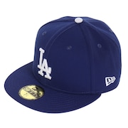 (メンズ)キャップ 59FIFTY MLBオンフィールド ロサンゼルス・ドジャース ゲーム 13554994 吸汗速乾