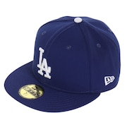 ニューエラ（NEW ERA）（メンズ）キャップ 59FIFTY MLBオンフィールド ロサンゼルス・ドジャース ゲーム 13554994 吸汗速乾