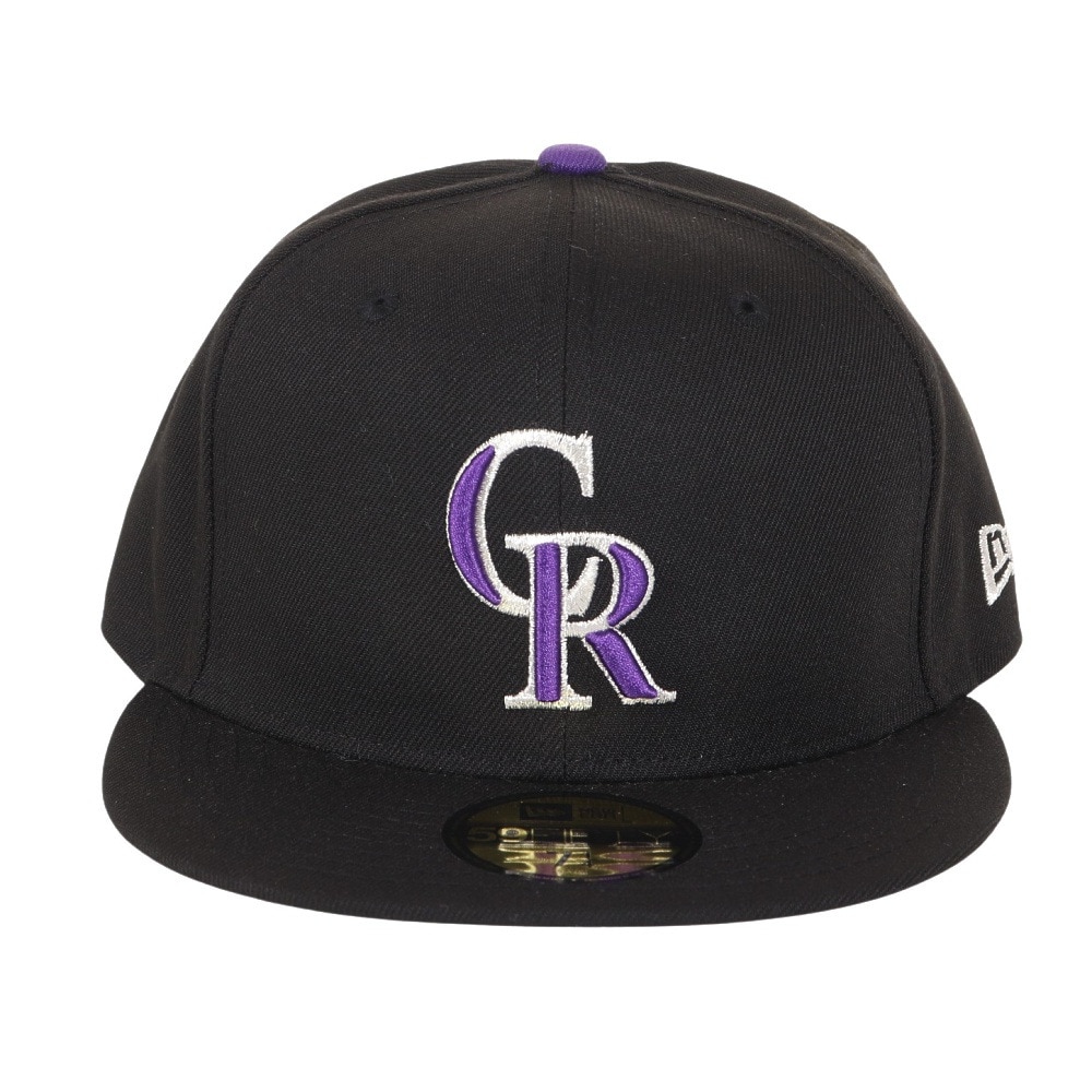 ニューエラ（NEW ERA）（メンズ、レディース）59FIFTY MLB オンフィールド コロラド・ロッキーズ ゲーム キャップ 13555003