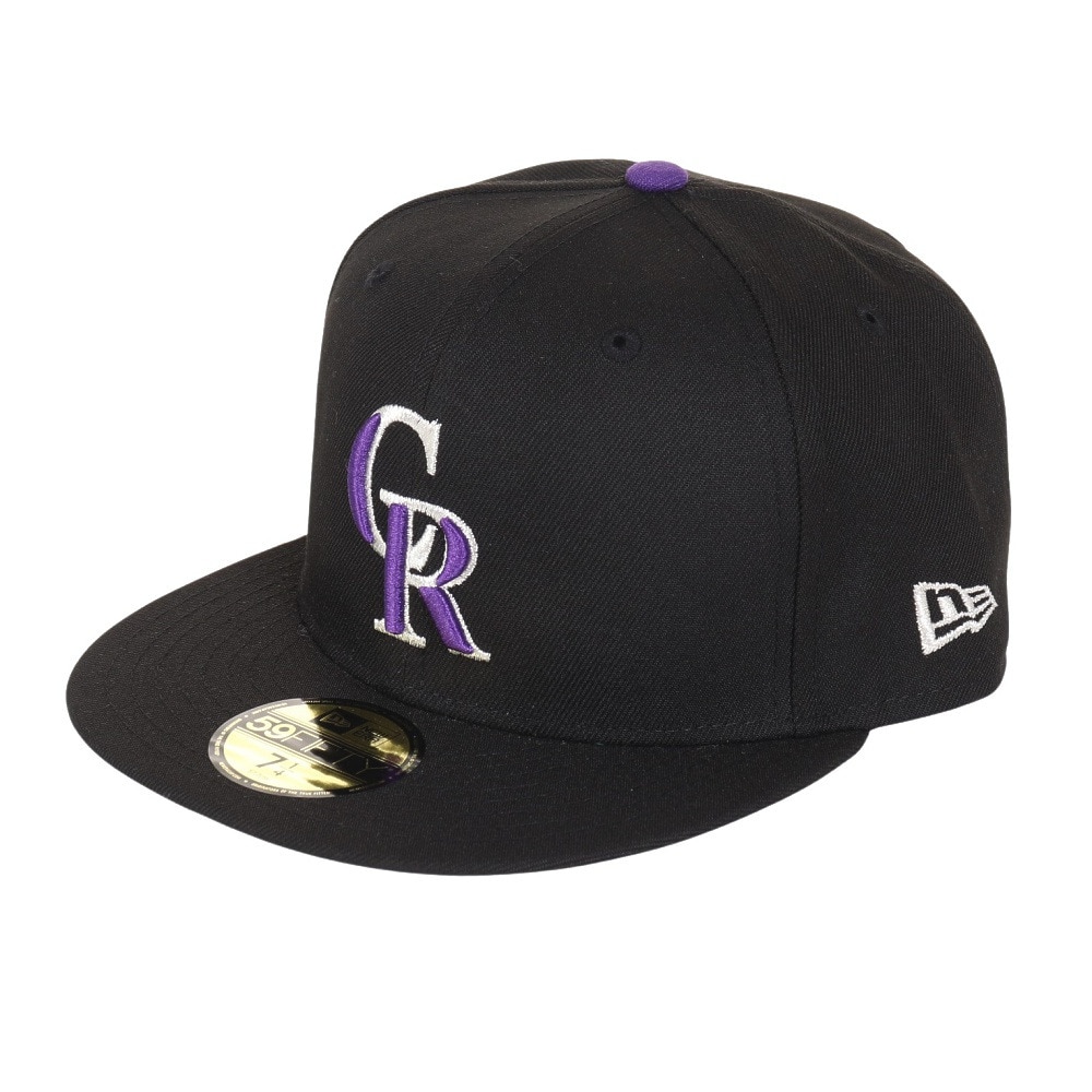 ニューエラ（NEW ERA）（メンズ、レディース）59FIFTY MLB オンフィールド コロラド・ロッキーズ ゲーム キャップ 13555003