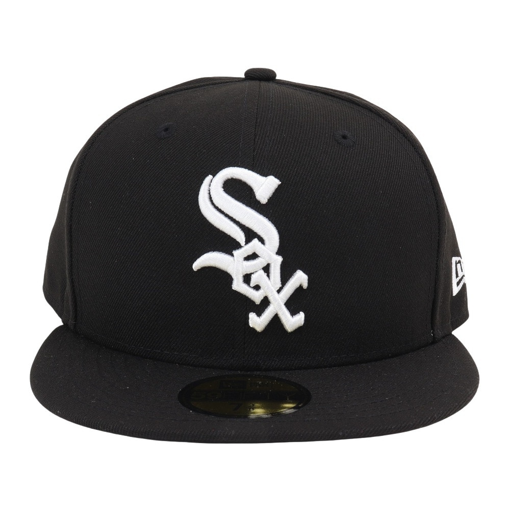 ニューエラ（NEW ERA）（メンズ）キャップ 59FIFTY MLBオンフィールド シカゴ・ホワイトソックス ゲーム 13555011 帽子 吸汗速乾