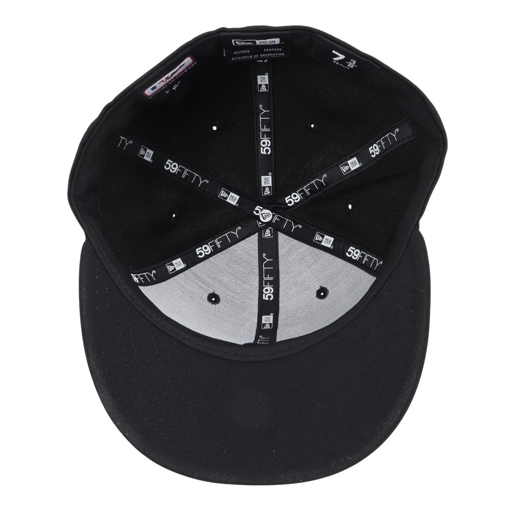 ニューエラ（NEW ERA）（メンズ）キャップ 59FIFTY MLBオンフィールド シカゴ・ホワイトソックス ゲーム 13555011 帽子 吸汗速乾