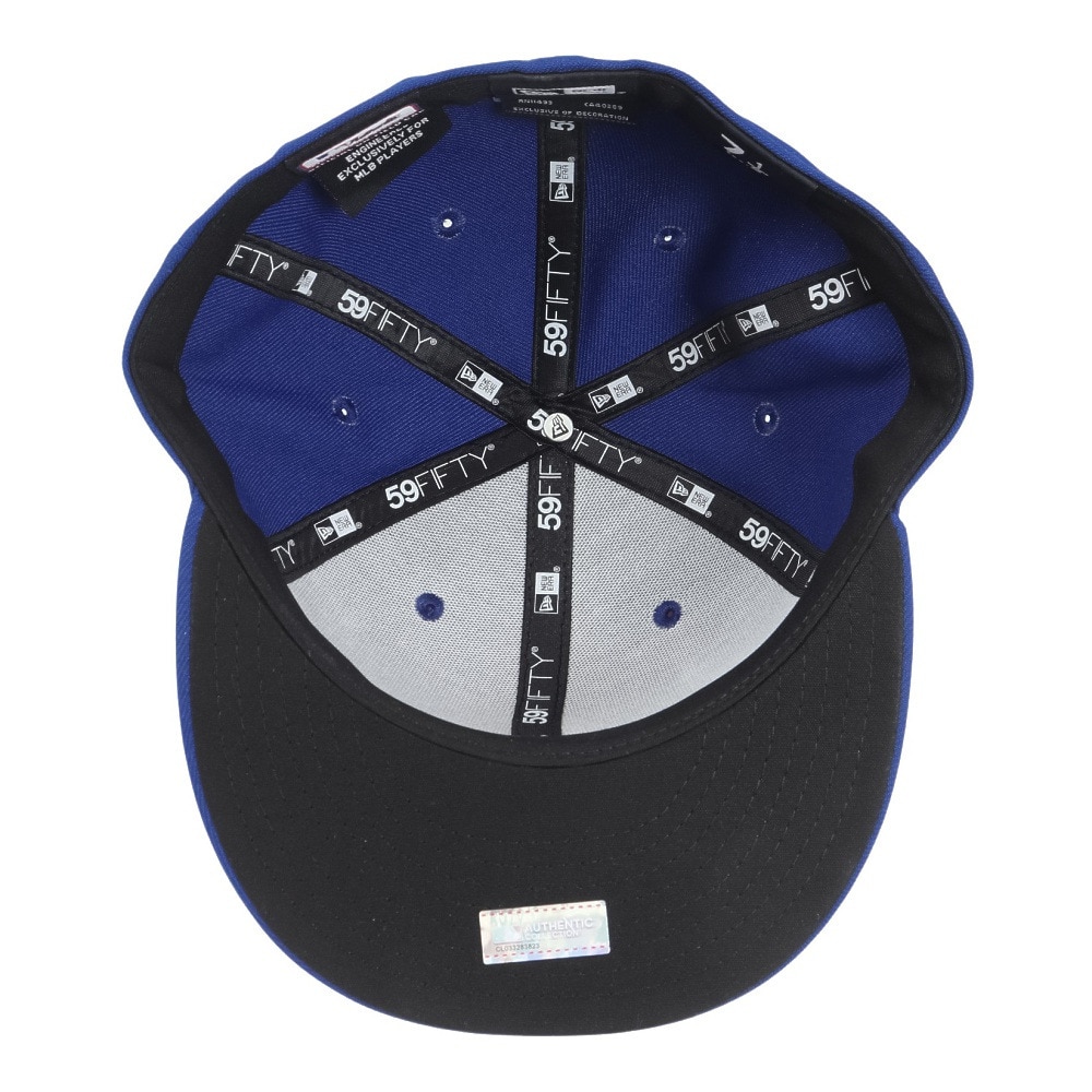 ニューエラ（NEW ERA）（メンズ、レディース）59FIFTY MLBオンフィールド シカゴ・カブス ゲーム キャップ 13555013 帽子 吸汗速乾