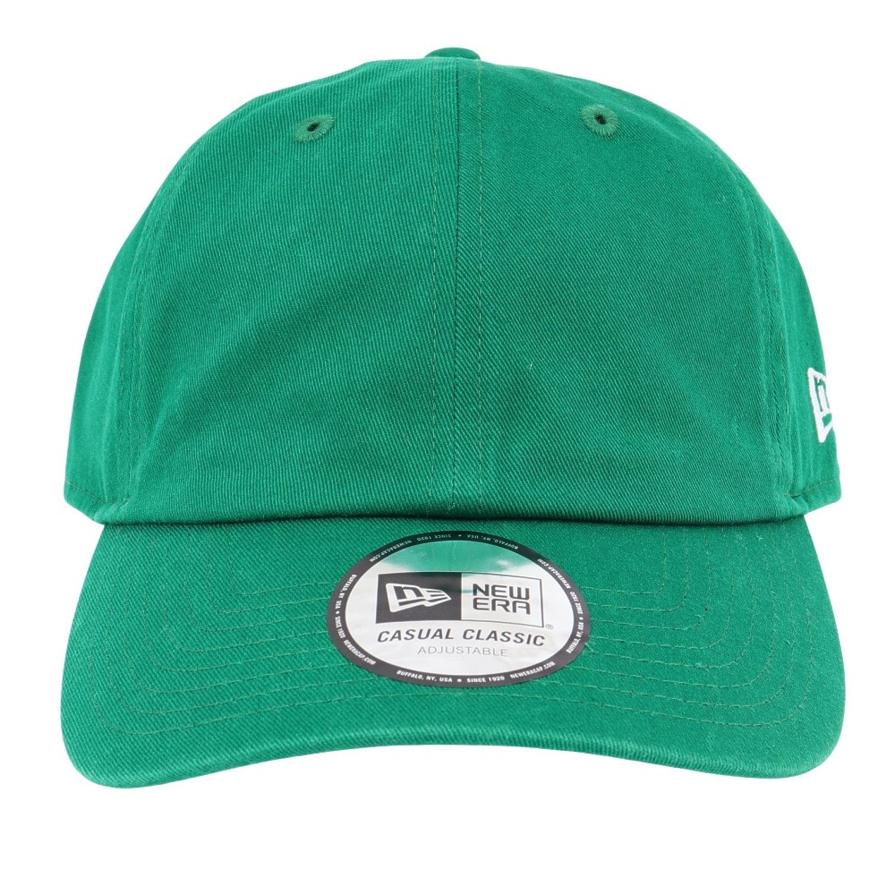 ニューエラ（NEW ERA）（メンズ）カジュアルクラシック ベーシック グリーン × ホワイト 13562025 帽子