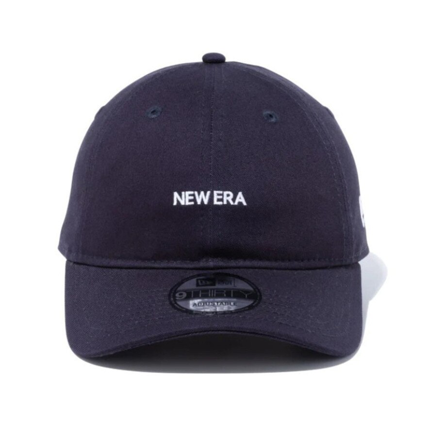 ニューエラ（NEW ERA）（メンズ）9THIRTY クロスストラップ NEW ERA ミニロゴ ネイビー × ホワイト 13562160 帽子 大きいサイズ