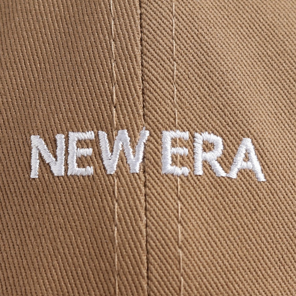 ニューエラ（NEW ERA）（メンズ）9THIRTY クロスストラップ NEW ERA ミニロゴ カーキ × ホワイト 13562161 帽子 大きいサイズ