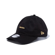 ニューエラ（NEW ERA）（メンズ）9THIRTY クロスストラップ NEW ERA ミニロゴ ブラック × ゴールド 13562163 帽子