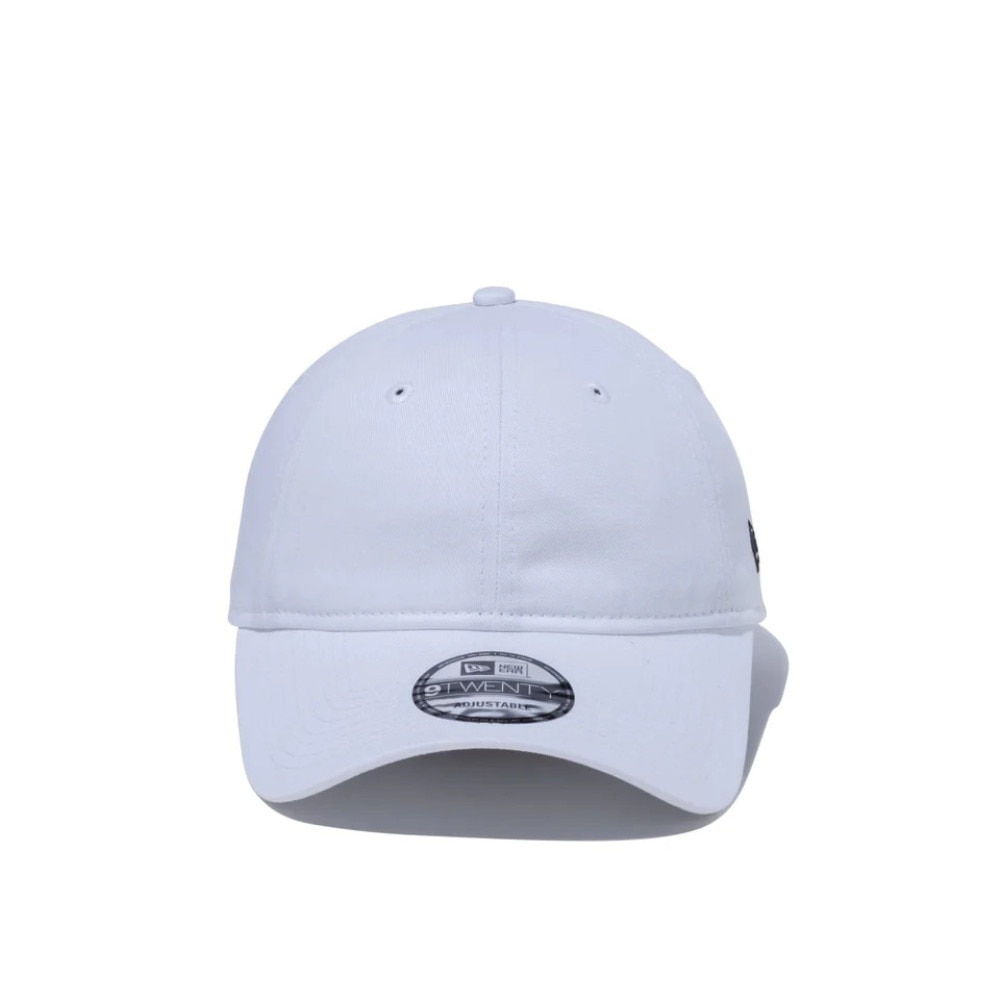ニューエラ（NEW ERA）（メンズ）9TWENTY ロングバイザー ノンウォッシュコットン ベーシック ホワイト × ブラック 13562170 帽子 大きいサイズ