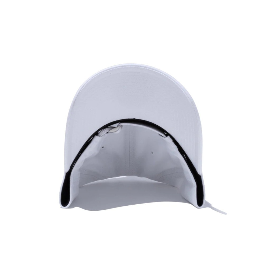 ニューエラ（NEW ERA）（メンズ）9TWENTY ロングバイザー ノンウォッシュコットン ベーシック ホワイト × ブラック 13562170 帽子 大きいサイズ