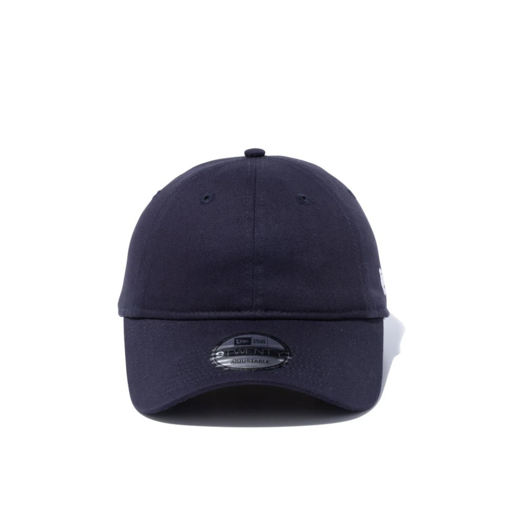 ニューエラ（NEW ERA）（メンズ）9TWENTY ロングバイザー ノンウォッシュコットン ベーシック ネイビー × ホワイト 13562172 帽子 大きいサイズ