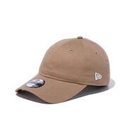 ニューエラ（NEW ERA）（メンズ）9TWENTY ロングバイザー ノンウォッシュコットン ベーシック カーキ × ホワイト 13562173 帽子