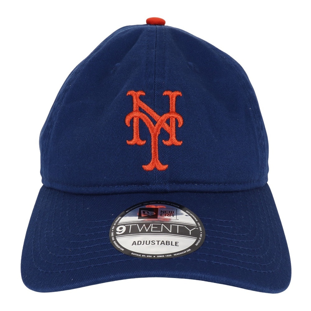ニューエラ（NEW ERA）（メンズ、レディース）9TWENTY クロスストラップ ウォッシュドコットン ニューヨーク・メッツ キャップ 13562184 帽子 大きいサイズ