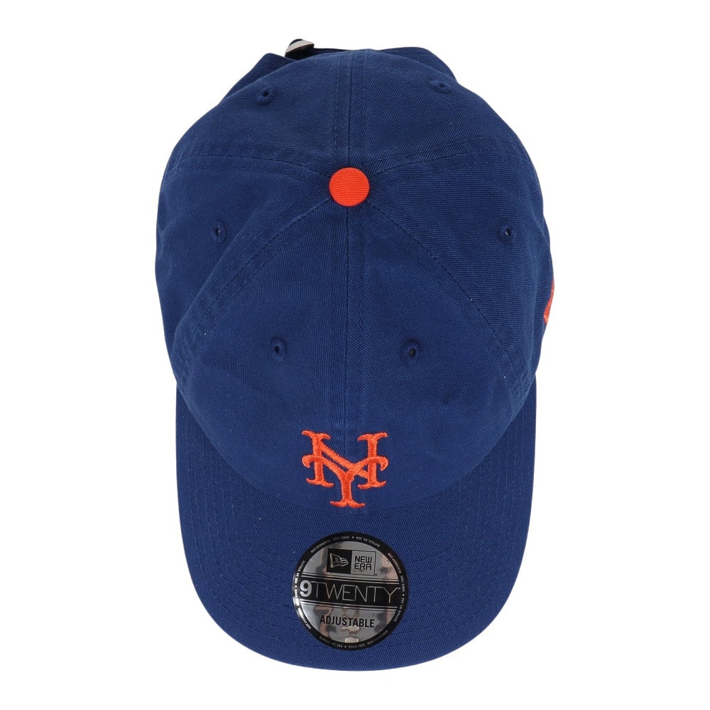ニューエラ（NEW ERA）（メンズ、レディース）9TWENTY クロスストラップ ウォッシュドコットン ニューヨーク・メッツ キャップ 13562184 帽子 大きいサイズ
