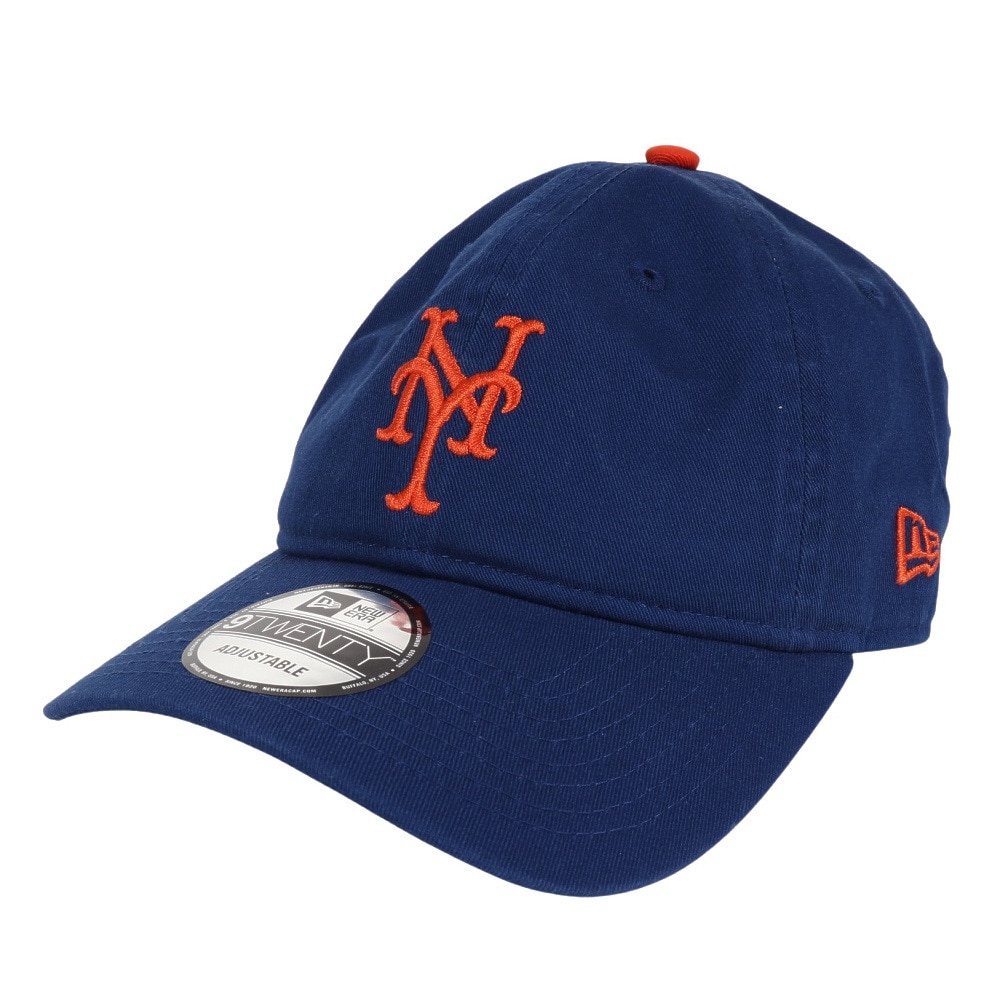 ニューエラ（NEW ERA）（メンズ、レディース）9TWENTY クロスストラップ ウォッシュドコットン ニューヨーク・メッツ キャップ 13562184 帽子 大きいサイズ