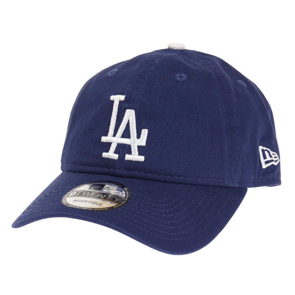 ニューエラ（NEW ERA）（メンズ、レディース）9TWENTY クロスストラップ ウォッシュドコットン ロサンゼルス・ドジャース 13562187 MLB 帽子