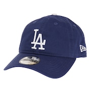 ニューエラ（NEW ERA）（メンズ、レディース）9TWENTY クロスストラップ ウォッシュドコットン ロサンゼルス・ドジャース 13562187 MLB 帽子