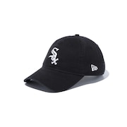 ニューエラ（NEW ERA）（メンズ）9TWENTY クロスストラップ ウォッシュドコットン シカゴ・ホワイトソックス ブラック × ホワイト 13562191 帽子