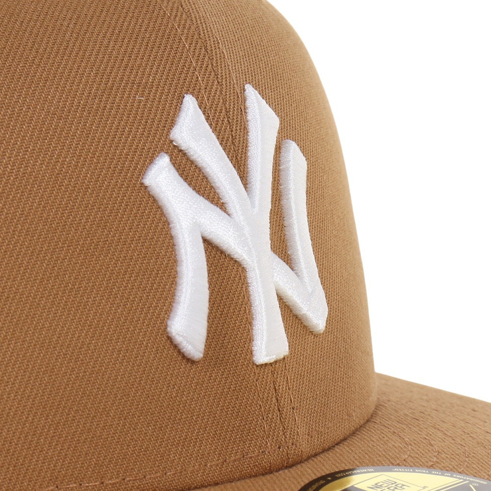 ニューエラ（NEW ERA）（メンズ）59FIFTY ニューヨーク・ヤンキース ウィート×ホワイト 13562232 MLB 帽子