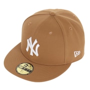 ニューエラ（NEW ERA）（メンズ）59FIFTY ニューヨーク・ヤンキース ウィート×ホワイト 13562232 MLB 帽子