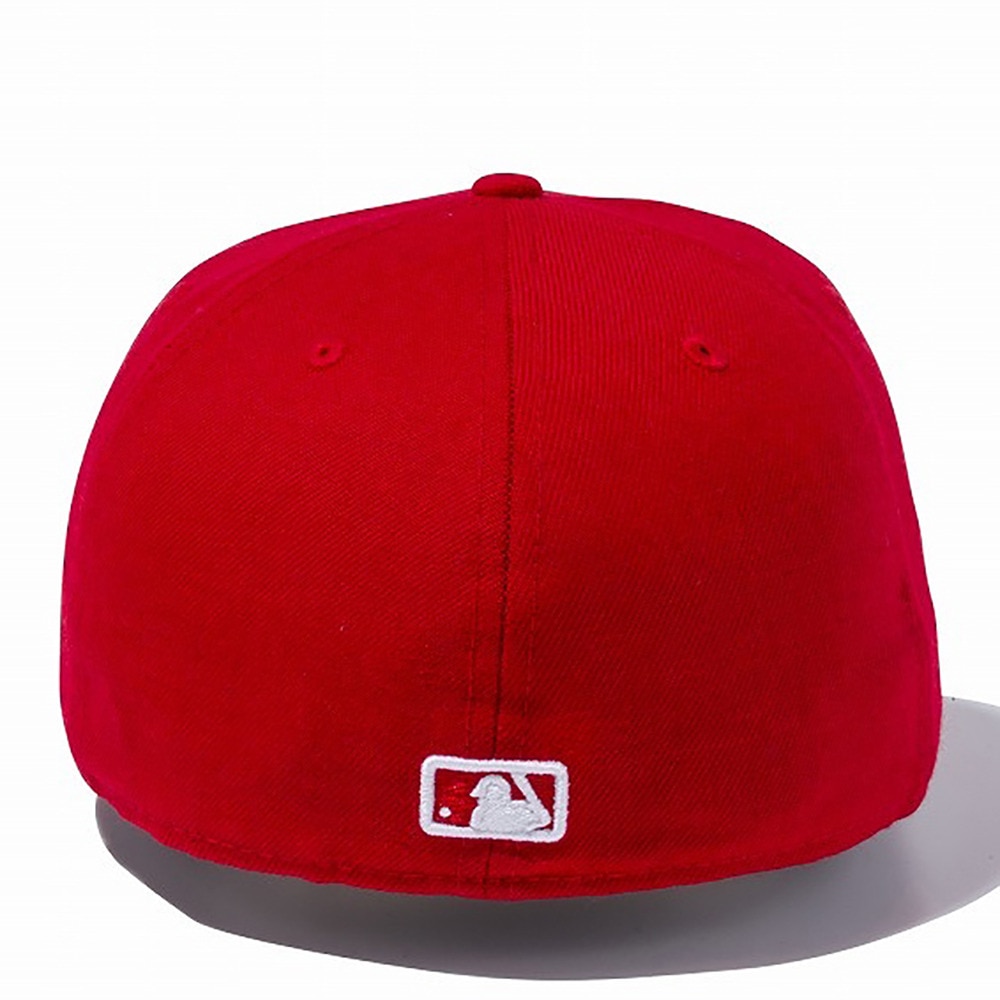 ニューエラ（NEW ERA）（メンズ）59FIFTY ニューヨーク・ヤンキース スカーレット×ホワイト キャップ 13562234 MLB 帽子