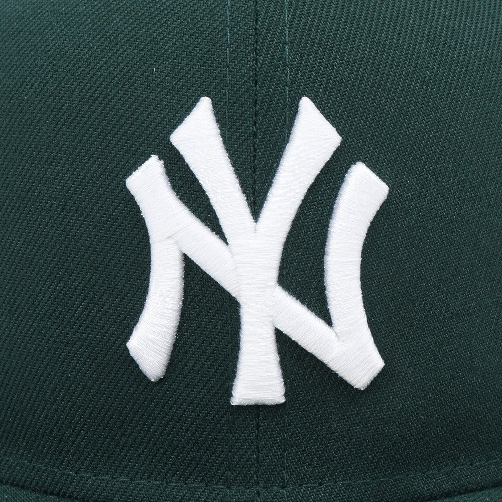 ニューエラ（NEW ERA）（メンズ）帽子 59FIFTY ニューヨーク・ヤンキース ダークグリーン×ホワイト 13562239 MLB 帽子