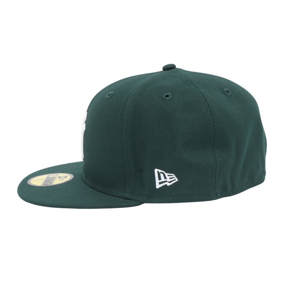 ニューエラ（NEW ERA）（メンズ）帽子 59FIFTY ニューヨーク・ヤンキース ダークグリーン×ホワイト 13562239 MLB 帽子