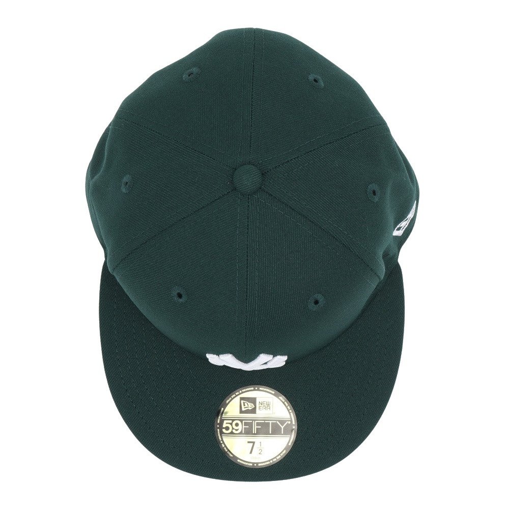 ニューエラ（NEW ERA）（メンズ）帽子 59FIFTY ニューヨーク・ヤンキース ダークグリーン×ホワイト 13562239 MLB 帽子