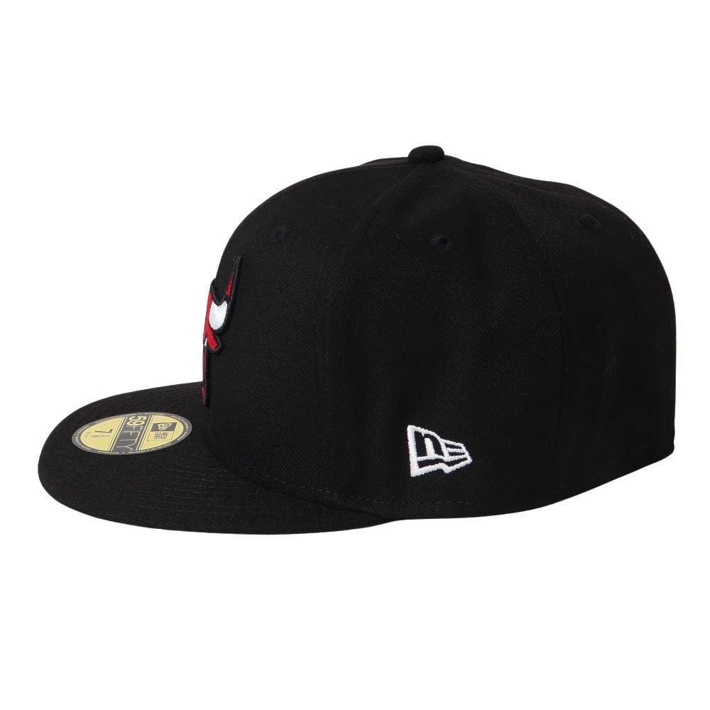ニューエラ（NEW ERA）（メンズ）キャップ 帽子 59FIFTY シカゴ・ブルズ ブラック × チームカラー 13562261