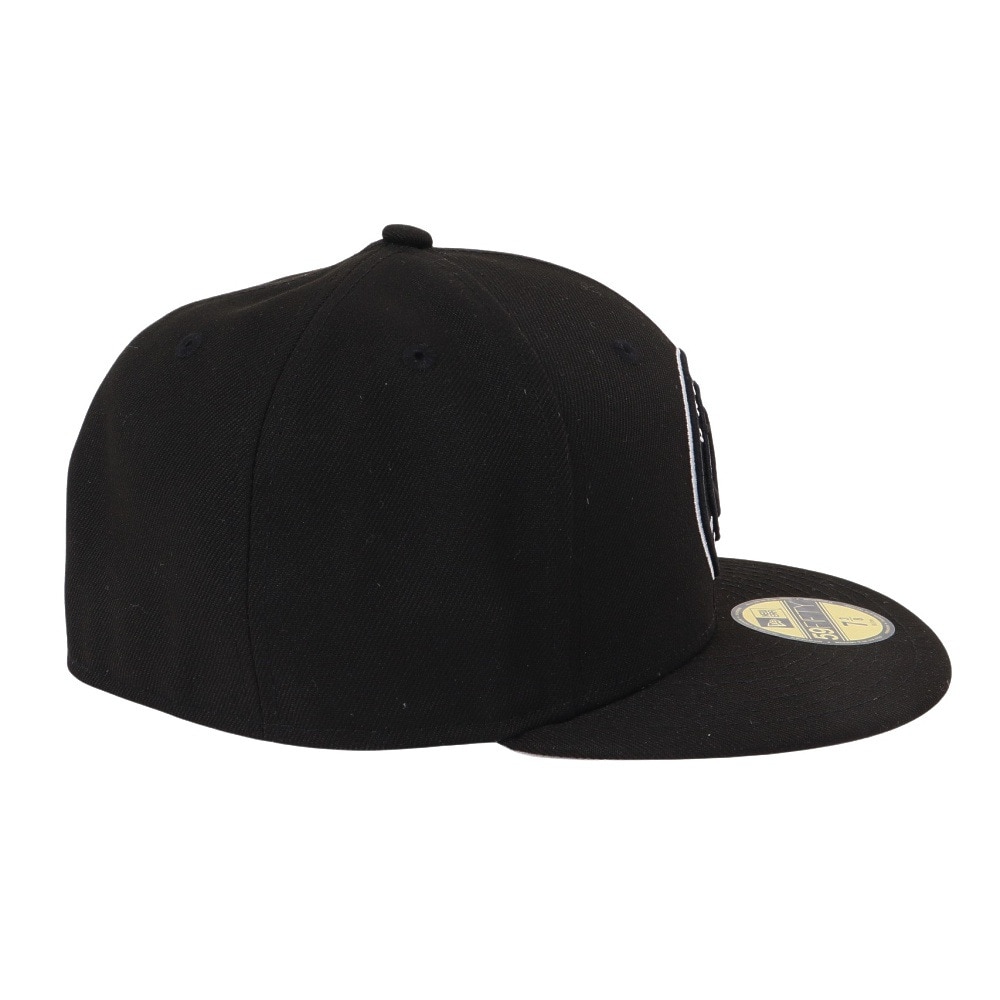 ニューエラ（NEW ERA）（メンズ）キャップ 帽子 59FIFTY ブルックリン・ネッツ ブラック × チームカラー 13562262