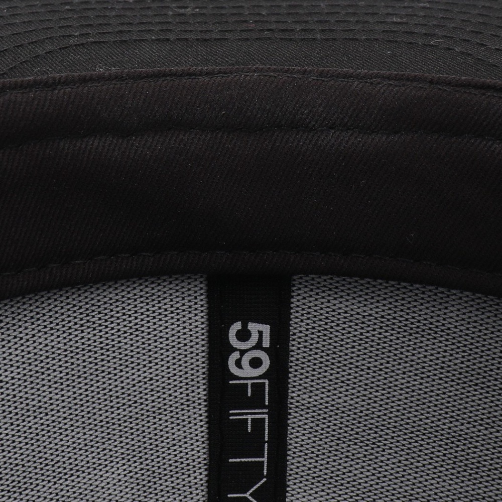 ニューエラ（NEW ERA）（メンズ、レディース）キャップ 59FIFTY ベーシック ブラック ゴールドフラッグ 13562267 帽子