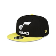 ニューエラ（NEW ERA）（メンズ、レディース）キャップ 9FIFTY NBA ユタ・ジャズ バイザー 13704980 帽子