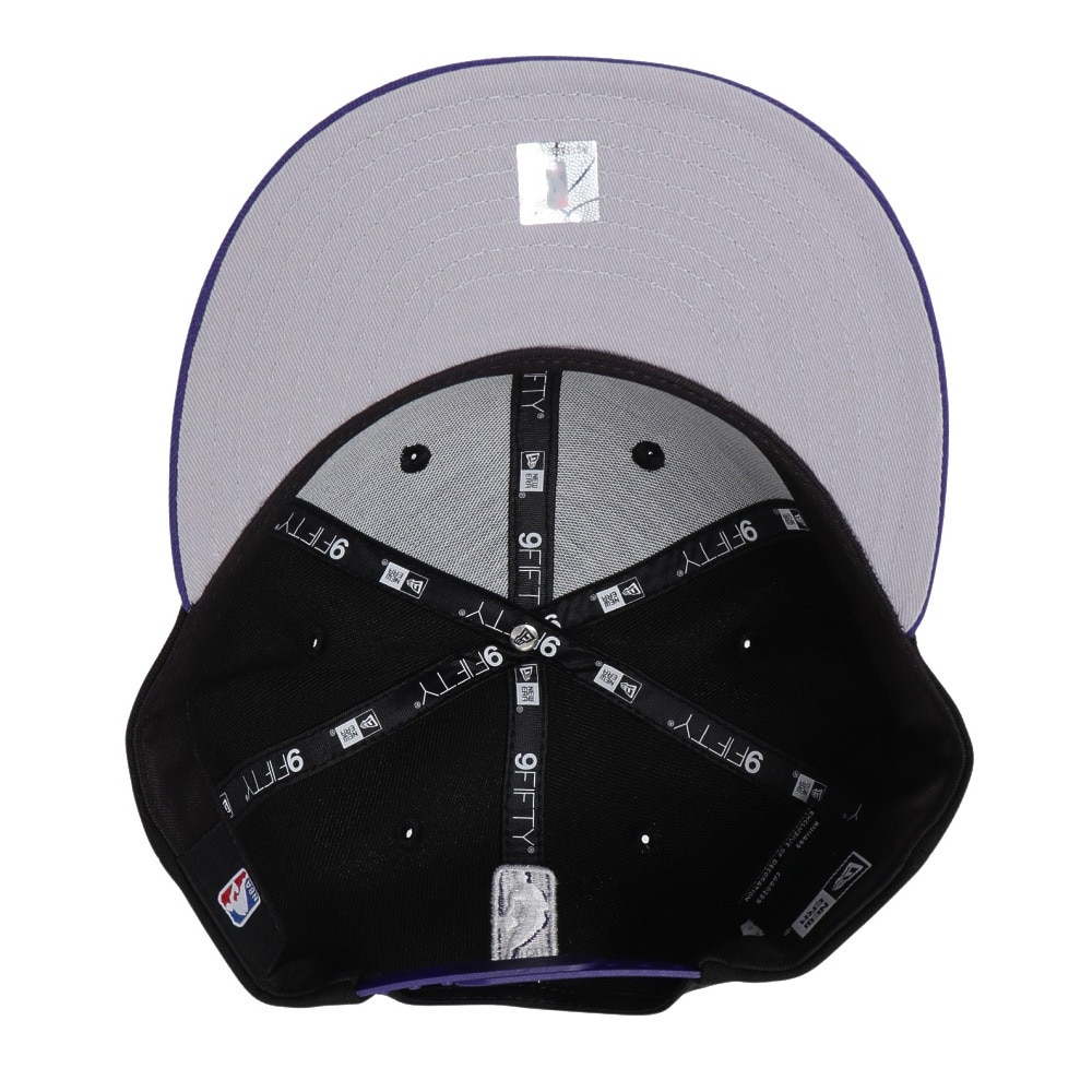 ニューエラ（NEW ERA）（メンズ）9FIFTY フェニックス・サンズ ブラック パープルバイザー キャンプ 13704982 帽子