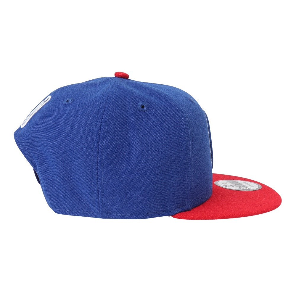 ニューエラ（NEW ERA）（メンズ、レディース）キャップ NBA BASIC 9FIFTY デトロイト・ピストンズ ブルー レッドバイザー 13704983 帽子