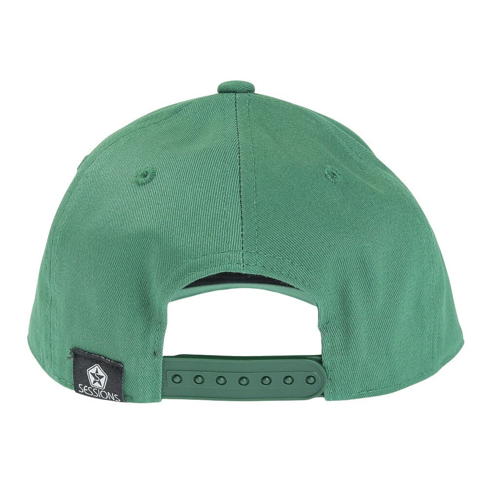 セッションズ（SESSIONS）（メンズ）PRE-CURVE キャップ 22100236 GRN 帽子