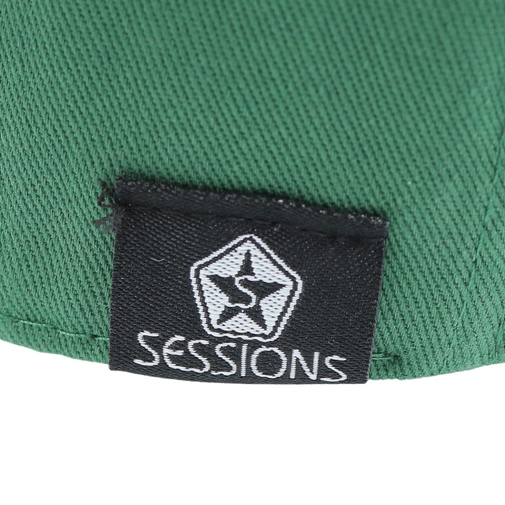 セッションズ（SESSIONS）（メンズ）PRE-CURVE キャップ 22100236 GRN 帽子