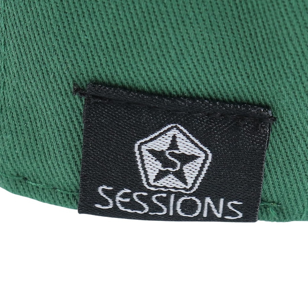 セッションズ（SESSIONS）（メンズ）PRE-CURVE キャップ 22100236 YEL 帽子