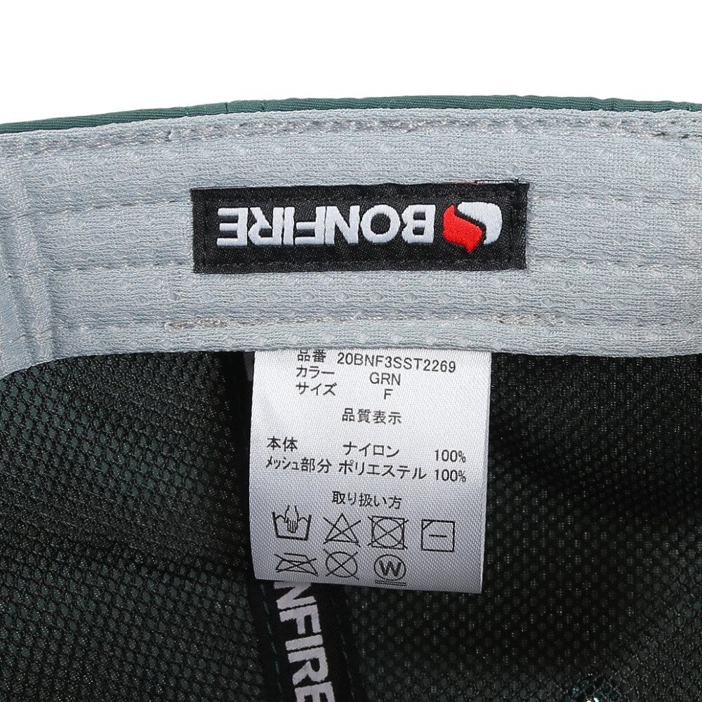 ボンファイア（Bonfire）（メンズ）ベーシック ロゴ キャップ 20BNF3SST2269 GRN 帽子