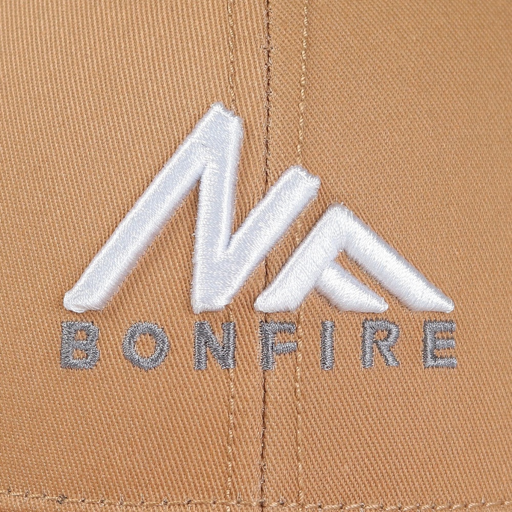 ボンファイア（Bonfire）（メンズ）マウンテン ロゴ メッシュキャップ 20BNF3SST2273 BEG 帽子
