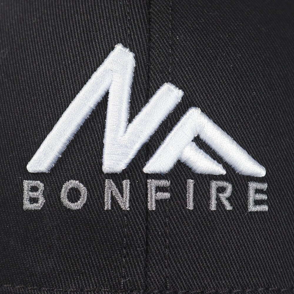 ボンファイア（Bonfire）（メンズ）MOUNTAIN ロゴ メッシュ キャップ 20BNF3SST2273 BLK 帽子 冷感 吸汗速乾 消臭