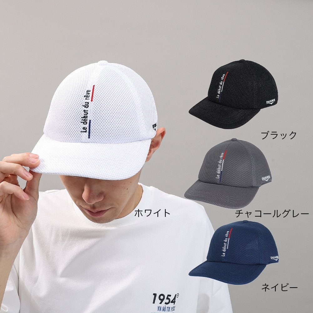 デュアリグ（DUARIG）（メンズ）VERTICAL ロゴキャップ 3S0003-WACP-897ST CGRY 帽子