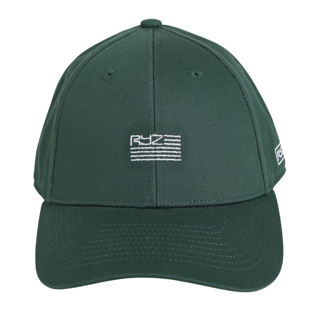 ライズ（RYZ）（メンズ、レディース）USA ロゴ キャップ RZ20ST23SS0028 GRN 帽子