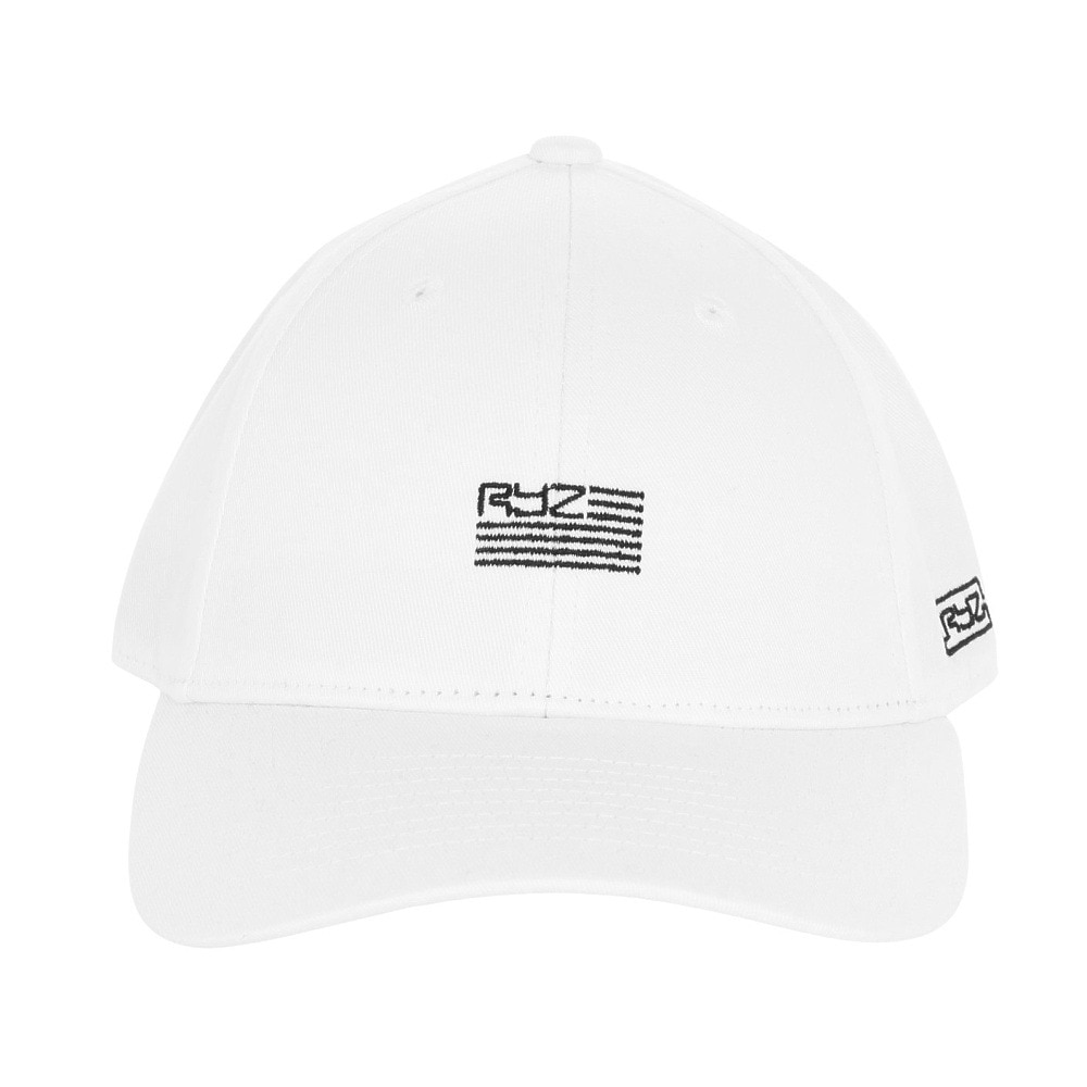 ライズ（RYZ）（メンズ、レディース）USA ロゴ キャップ RZ20ST23SS0028 WHT 帽子