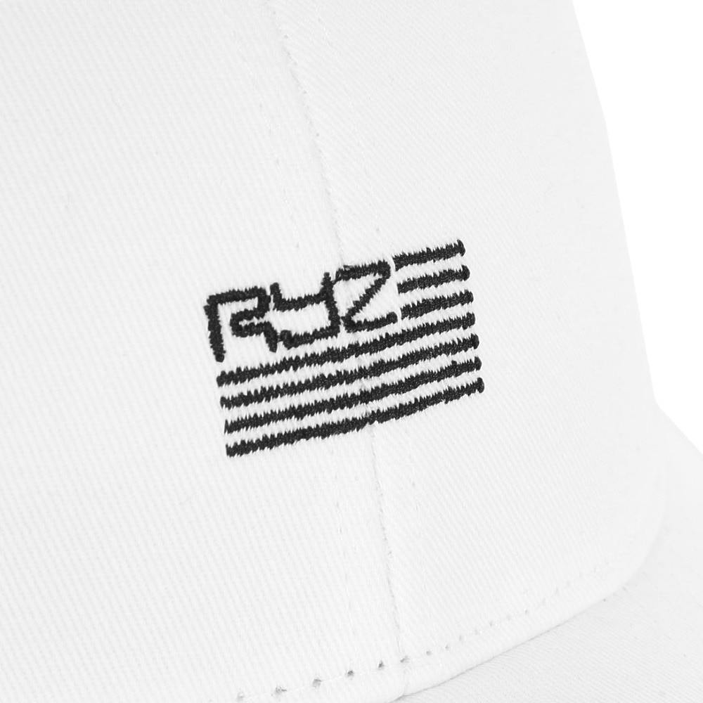 ライズ（RYZ）（メンズ、レディース）USA ロゴ キャップ RZ20ST23SS0028 WHT 帽子
