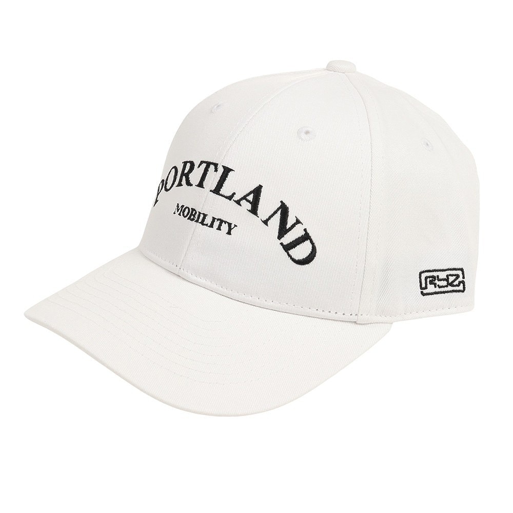 ライズ（RYZ）（メンズ、レディース）ARCH ロゴ キャップ RZ20ST23SS0030 WHT 帽子