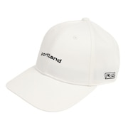 ライズ（RYZ）（メンズ、レディース）ベーシック ロゴ キャップ RZ20ST23SS0032 WHT 帽子