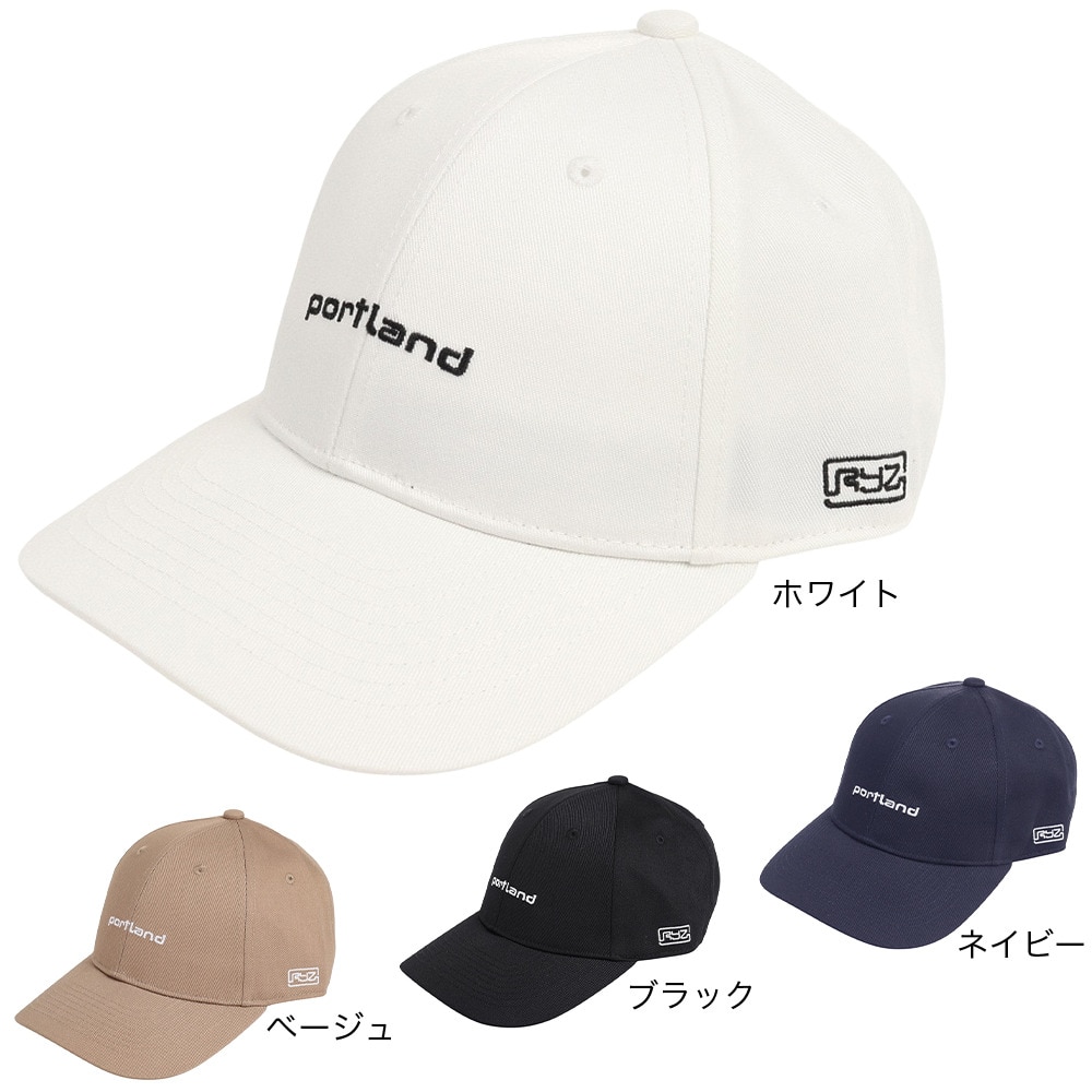 ライズ（RYZ）（メンズ、レディース）ベーシック ロゴ キャップ RZ20ST23SS0032 NVY 帽子