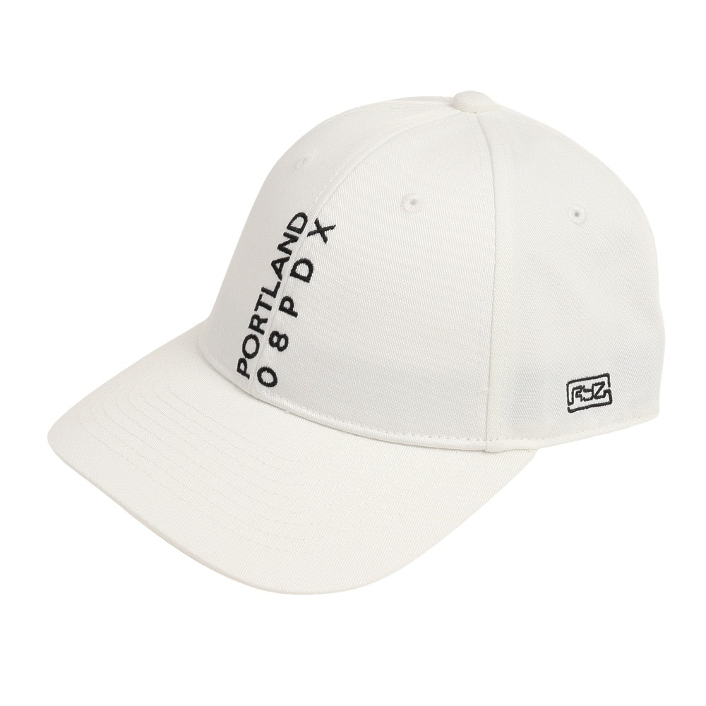 ライズ（RYZ）（メンズ、レディース）バーチカル ロゴ キャップ RZ20ST23SS0033 WHT 帽子