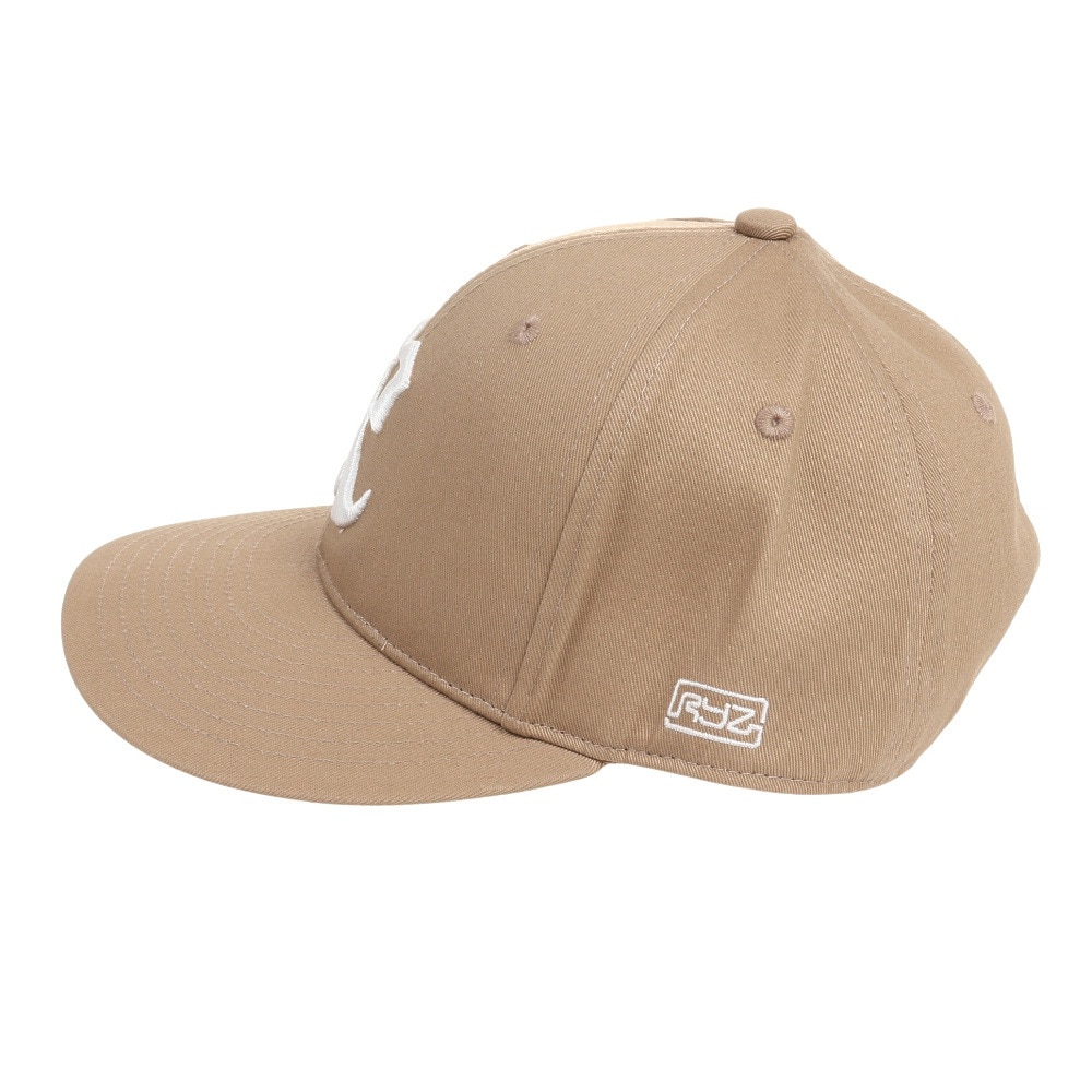 ライズ（RYZ）（メンズ、レディース）R-ロゴ PRE-CURVE キャップ RZ20ST23SS0036 BEG 帽子