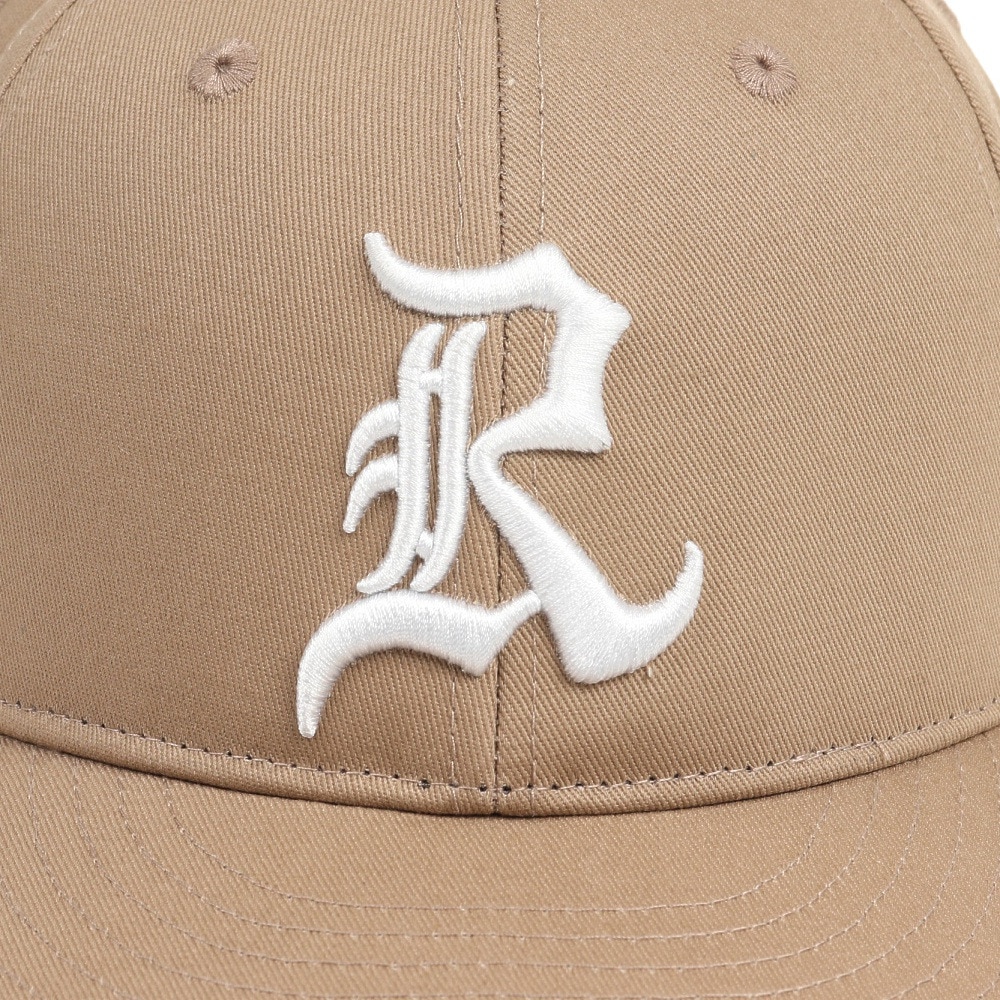 ライズ（RYZ）（メンズ、レディース）R-ロゴ PRE-CURVE キャップ RZ20ST23SS0036 BEG 帽子