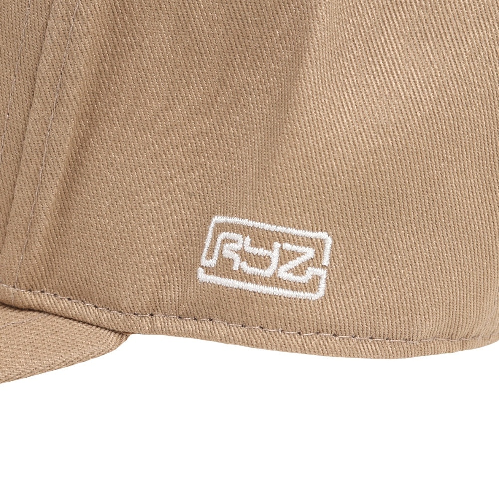 ライズ（RYZ）（メンズ、レディース）R-ロゴ PRE-CURVE キャップ RZ20ST23SS0036 BEG 帽子